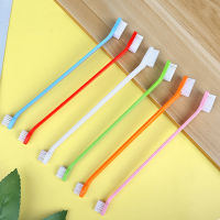 แปรงสีฟันสุนัข Double-Headed Cat Tooth Multi-Angle Cleaning Tool Massage Care Tooth Finger Brush For Dog Cat Supplies