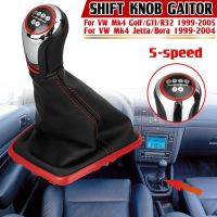 Dustproof Car Gear Shift Knob Gaitor Lever Shifter Boot for Mk4 Golf R32 Jetta Bora 1999-2005