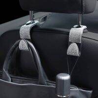 Rhinestone Car Headrest Backseat Hanger Storage Organizer Interior Accessory