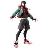 Sentinel SV Action Figure Spiderman Into The Spider-Verse Miles Morales Peter Parker Spider Man Gwen Anime Movie Model Kid Toys