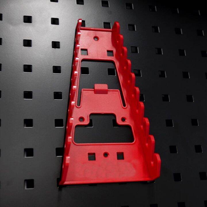 yf-red-wrench-spanner-tool-organizer-sorter-holder-wall-mounted-storage-tray-socket-rack-plastic-tools