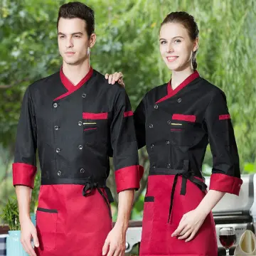 New Ladies Black Waiters Work Wear Uniforms Female Best Chef Pants Hotel  Restaurant Kitchen Trousers