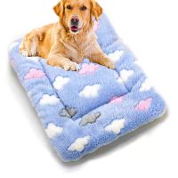 【hot】 Dog Bed Blanket Sleeping for Indoor Cats Kittens Large Dogs Washable Soft Thickened Fleece Sofa Cushion