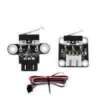 2pcs High-Quality 3D Printer Parts Mechanical limit Switch Endstop Horizontal light Touch Stroke Reset Wiring