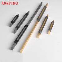 KK&amp;FING Nordic Aluminum Alloy Furniture Wardrobe Door Handles Drawer Pulls Kitchen Cupboard Wine Cabinet Door Handle Hardware Door Hardware Locks