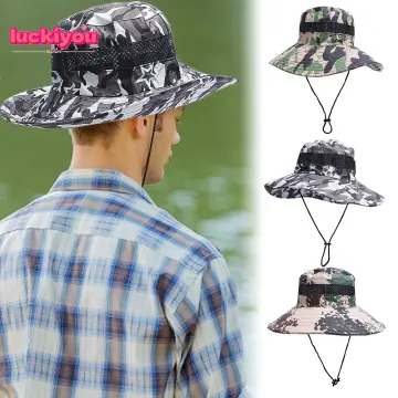 Camouflage Jungle Hat For Men - Best Price in Singapore - Jan 2024