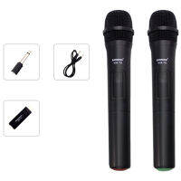 Zansong Uhf Usb 3.5Mm Wireless Microphone Megaphone Handheld Mic with Receiver for Karaoke Speech Loudspeaker V20