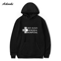 New Greys Anatomy Hoodies Fashion Popular Letter Print Hoodie Men Harajuku Hoodies Sweatshirts Streetwear Hip Hop Hoodies Size XS-4XL