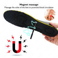 2345 Cm Height Increase Invisible Insoles Magnetic Massage Cushions Height Lift Cut Shoe Heel Insert Taller Support Foot Pads