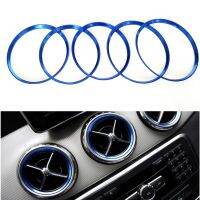 Yubao 5PCS Car Air Vent Outlet Cover Trim Decoration A/B/CLA/GLA Class 180 200 220 Styling