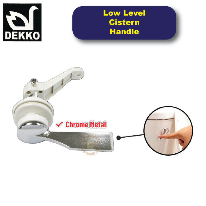 DEKKO 042B Toilet Low Level Cistern Handle/Toilet Bowl Handle/Metal