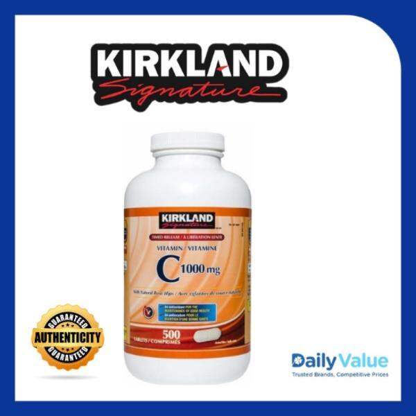 Kirkland Vitamin C TImed Release with Natural Rosehips 1000mg 500 tabs