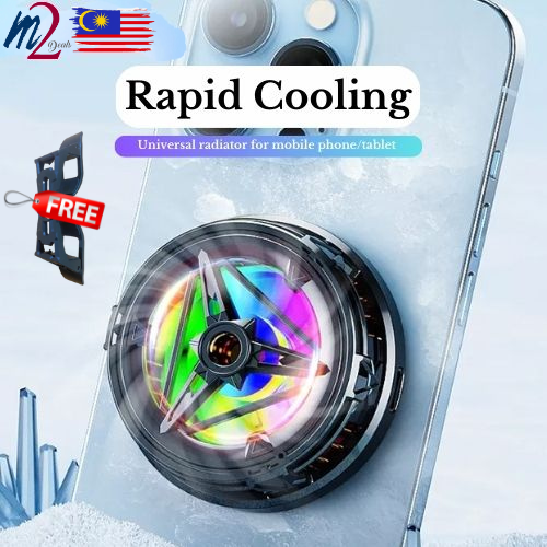 Plextone EX2 RGB Heat Sink Ice Cooling Radiator Cooling Fan Mobile RGB