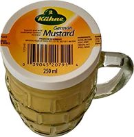 Mustard in beer glass 255g - Kuhne