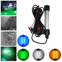 1200LM LED Submersible Fishing Night Light Underwater Fish Lure Bait Finder Lamp Attracts Prawns Squid Krill Finder Lamp