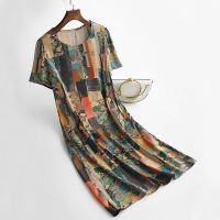 jkk Cotton Floral Printed Beach Woman Vestido Robe