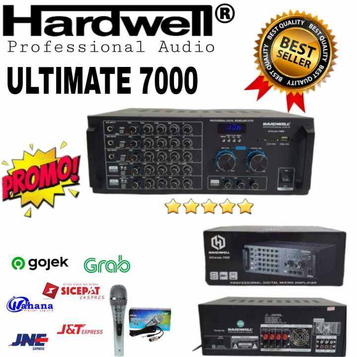 amplifier karaoke hardwell ULTIMATE 7000 original Lazada Indonesia