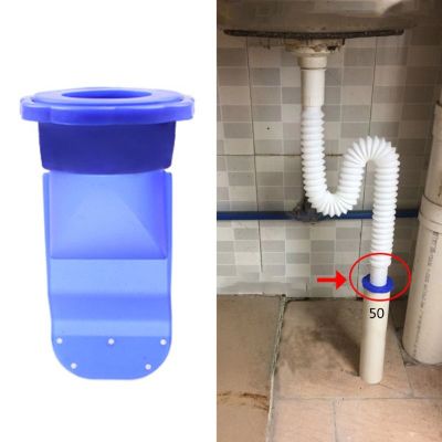 【JING YING】ท่อน้ำทิ้งซิลิโคนพื้น40/50แหวนกันรั่วห้องน้ำ,1ชุดท่อน้ำท่อระบายน้ำภายในห้องน้ำ