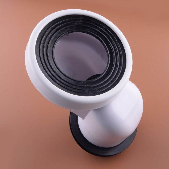 Pvc 100mm Offset Toilet Wc Misaligned Pan Connector Shifter Bowl Smooth
