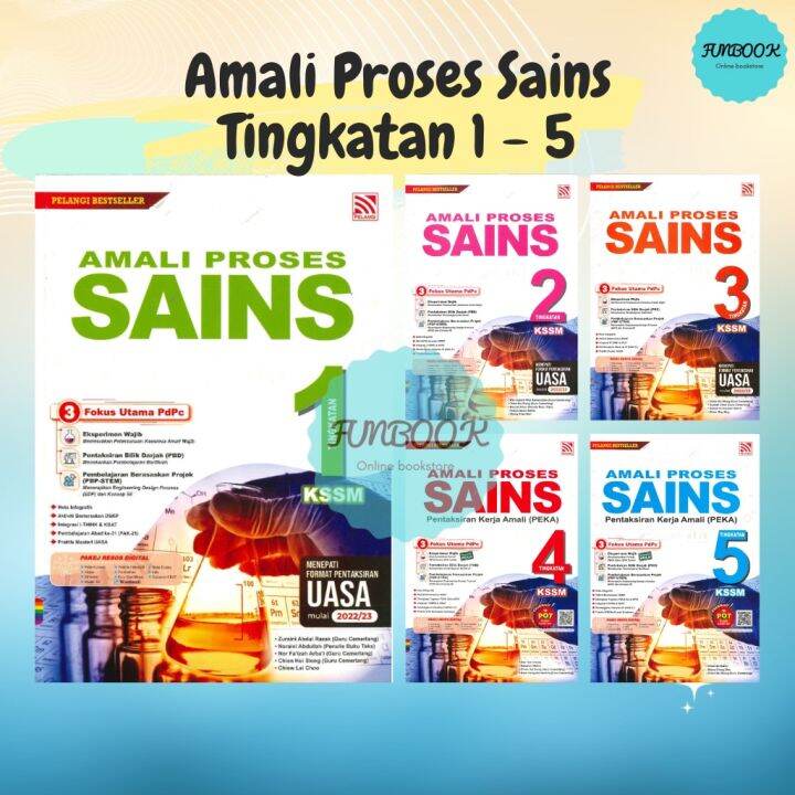 [FUNBOOK] Amali Proses Sains Tingkatan 1 2 3 4 5 Kssm - 2023 Dwibahasa ...