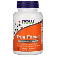 Now Foods True Focus Brain Amino Acids 90 Veggie Caps