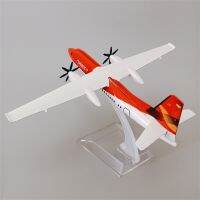 16cm Air Red Colombia Avianca Fokker F-50 FOK F50 Airlines Plane Model Alloy Metal Diecast Model Airplane Propeller Aircraft