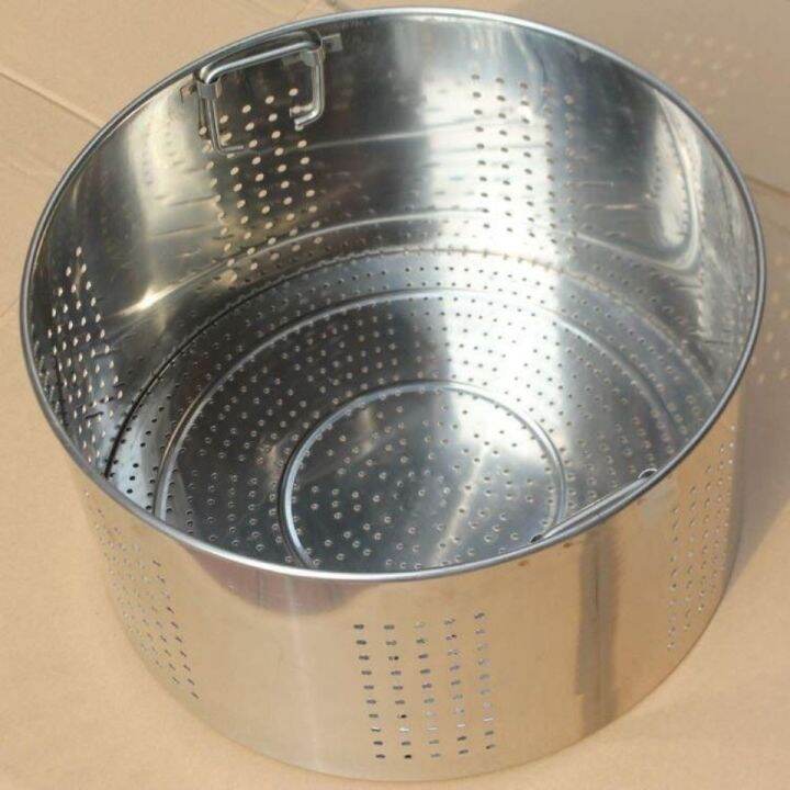 Partition Cooking Pan Commercial noodle cooking stove movable inner partition bucket slag ...