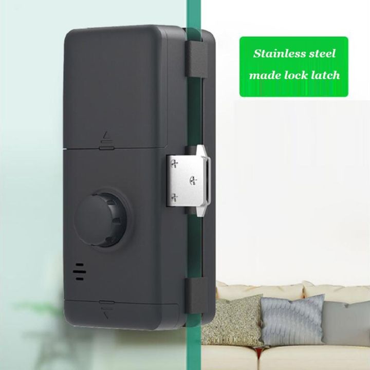 ประตูไม้สำหรับประตูกระจกล็อคอัจฉริยะหรือล็อคลายนิ้วมืออัจฉริยะ-tuya-wi-fi-ประตูไฟฟ้าไม่ต้องเจาะที่ล็อคดิจิตอล