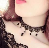 สร้อยคอ โชคเกอร์ ❤ Choker สร้อยแฟชั่น พังก์ วินเทจ สร้อยติดคอ สร้อยลูกไม้ สร้อยผ้าลูกไม้ Sexy สร้อย เครื่องประดับ สไตล์วิคตอเรีย คอสเพลย์