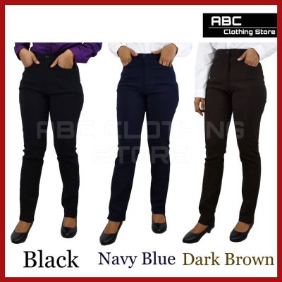 [NEW]Fit till 5XL Lady SLACK Long Pants S-5XL Office Casual Wear SELUAR SLACK PANJANG WANITA [Ready Stock]