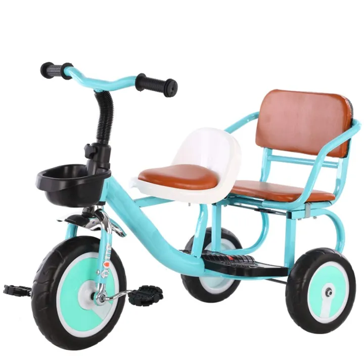 Double Children's Bicycle Baby Stroller with Handle Lazada PH