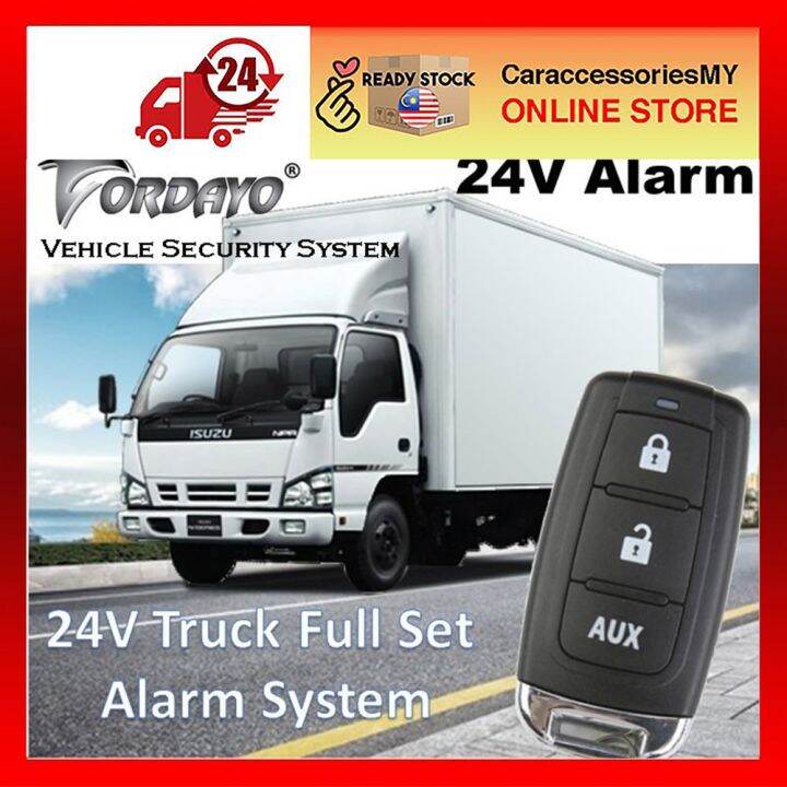 SMARTSTAR 24V 13P LORRY FULL SET ALARMSUITABLE FOR TRUCK ALARM SYSTEM