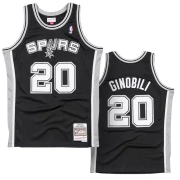 Men's Mitchell & Ness Dennis Rodman White San Antonio Spurs 2001/02  Hardwood Classics Swingman Jersey