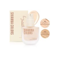 Sivanna Born To Glow Naturally Radiant Foundation #HF5106 : ซิวานน่า บอร์น ทู โกลว์ ฟาวเดชั่น รองพื้น x 1 ชิ้น srsi