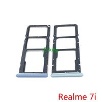 สำหรับ Realme 3 5 5I 6 6I 7 7I 8 8I 9 9I Pro ซิมช่องเสียบบัตรที่ใส่ถาดซ็อกเก็ตเครื่องอ่านการ์ดซิม