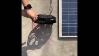 โปรโมชั่น เฉพาะพัดลม พัดลมสำหรับต่อกับแผงโซล่าเซล ขนาด 100 วัตต์ 24v electric fan for Solar cell พัดลมต่อแผงโซลา ราคาถูก แผงโซล่าเซลล์  โซล่าเซลล์  พลังงานแสงอาทิตย์ มโน