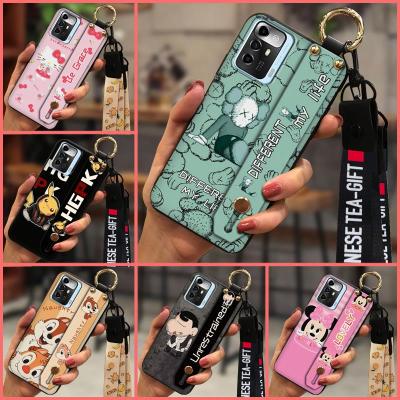 Durable New Arrival Phone Case For ZTE Balde A72 5G Anti-knock Cute New Lanyard Fashion Design Cover TPU Phone Holder