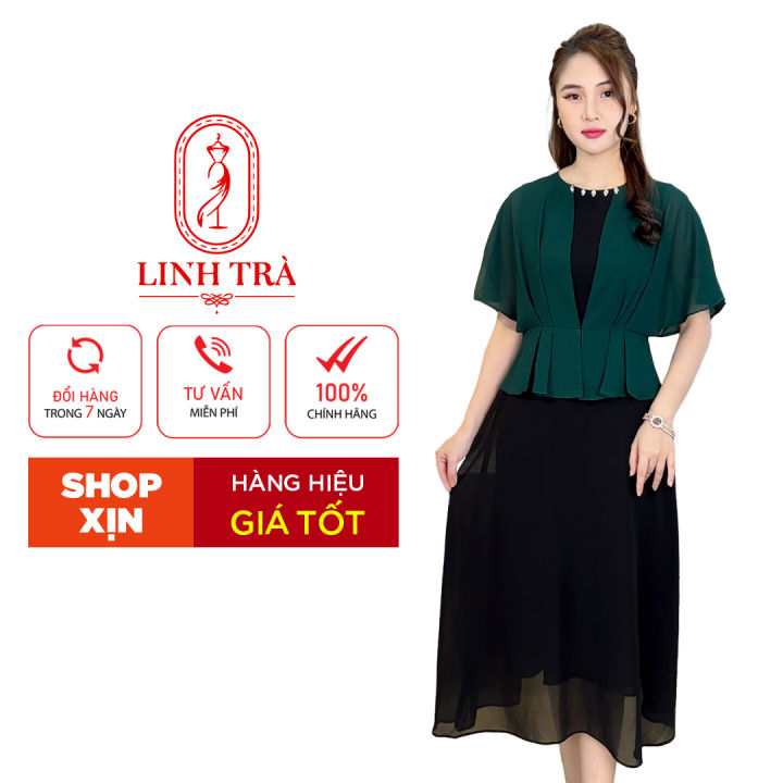 Đầm Trung Niên [ Linh Trà ] (TM 530) Bigsize Màu Sắc Trẻ Trung ...