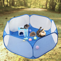 Cage Tent Playpen Small Cat Dog Cage Breathable Folding Fence for Hamster Hedgehog Cat Rabbit Guinea Pig Tent