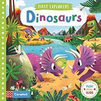 Dinosaurs (First Explorers) -- Board bookหนังสือภาษาอังกฤษมือ1(New) ส่งจากไทย