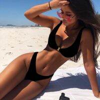 【CC】Sexy Brazilian Bikini Set Women Bathing Suit Swimwear Summer Beach Wear Female Low Waist Swimsuit Biquini new