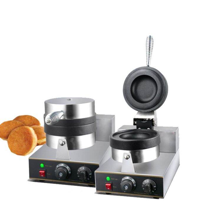 Commercial Gelato Panini Press Machine Electric Ice Cream Waffles Ufo