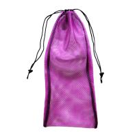 Scuba Snorkeling Diving Gear Fins Mask Goggles Dive Snorkel Swim Beach Drawstring Mesh Bag - Multi Color