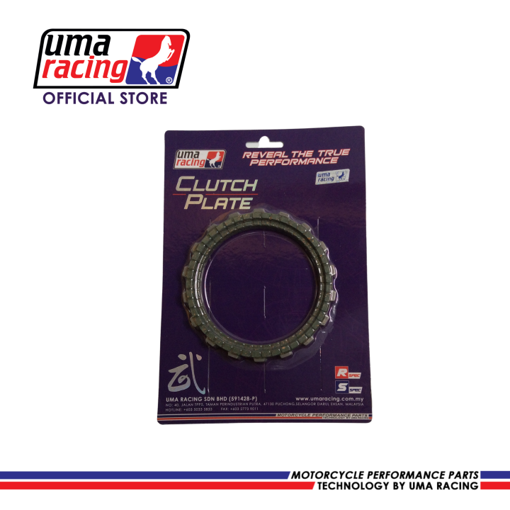UMA Racing Clutch Lining for Yamaha Sniper Classic 135 AC and Honda