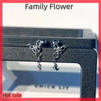 Family Flower Flash Sale 1คู่ผีเสื้อพู่ห้อยต่างหูหมุดเกลียวสำหรับผู้หญิงงานเลี้ยงใหม่ของขวัญเครื่องประดับที่ดี