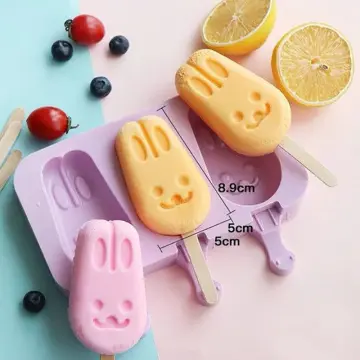 Silicone Ice Cream Mold Diy Dust Cover Homemade Popsicle Molds