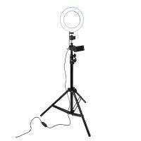 Tripods Selfie Stick with Ring Fill Light Dimmable Ring Led Lamp Studio Camera Ring Light Photo Phone Video Light Lamp