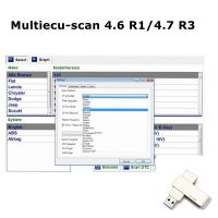 2023 Hot Sell For Fiat Can Work With ELM327 Mult///iEcu///Scan V4.6 Registered Unlimited Multi E/cu Scan