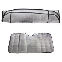 【LZ】o9o2jg 1Pc Foldable Sunshades Car Windshield Visor Front Rear Block Interior Window Sun Shade Cover Car Accessories