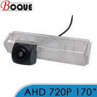 BOQUE 170องศา1280X720P HD AHD รถด้านหลังกล้องย้อนกลับสำหรับ Mitsubishi Pajero Sport Dark Attrage Mirage G4 2008 ~